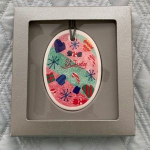 St. Jude Porcelain Ornament from Washington DC Trump Hotel New in Box. NWT